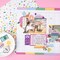Shimelle Main Character Energy Thickers Stickers 188/Pkg-Alpha Purple Glitter